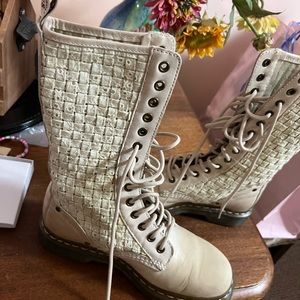 Dr Martins combat boots.  Super Cute ! Good used condition